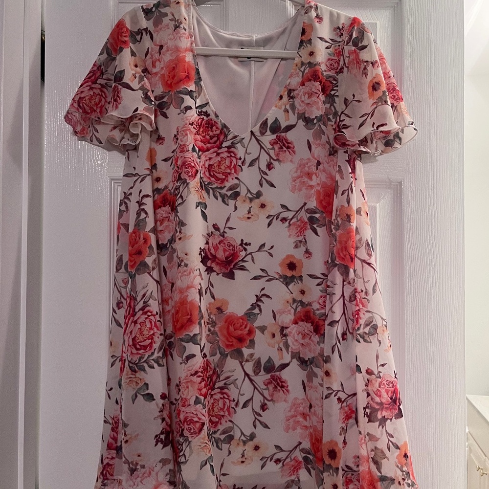 Show Me Your MuMu Floral Mini Dress Small